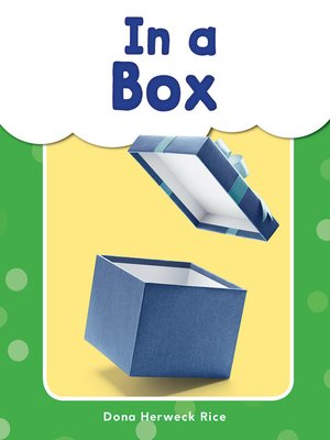 cover image of In a Box Read-along ebook